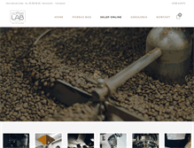 Tablet Screenshot of coffeelab.pl